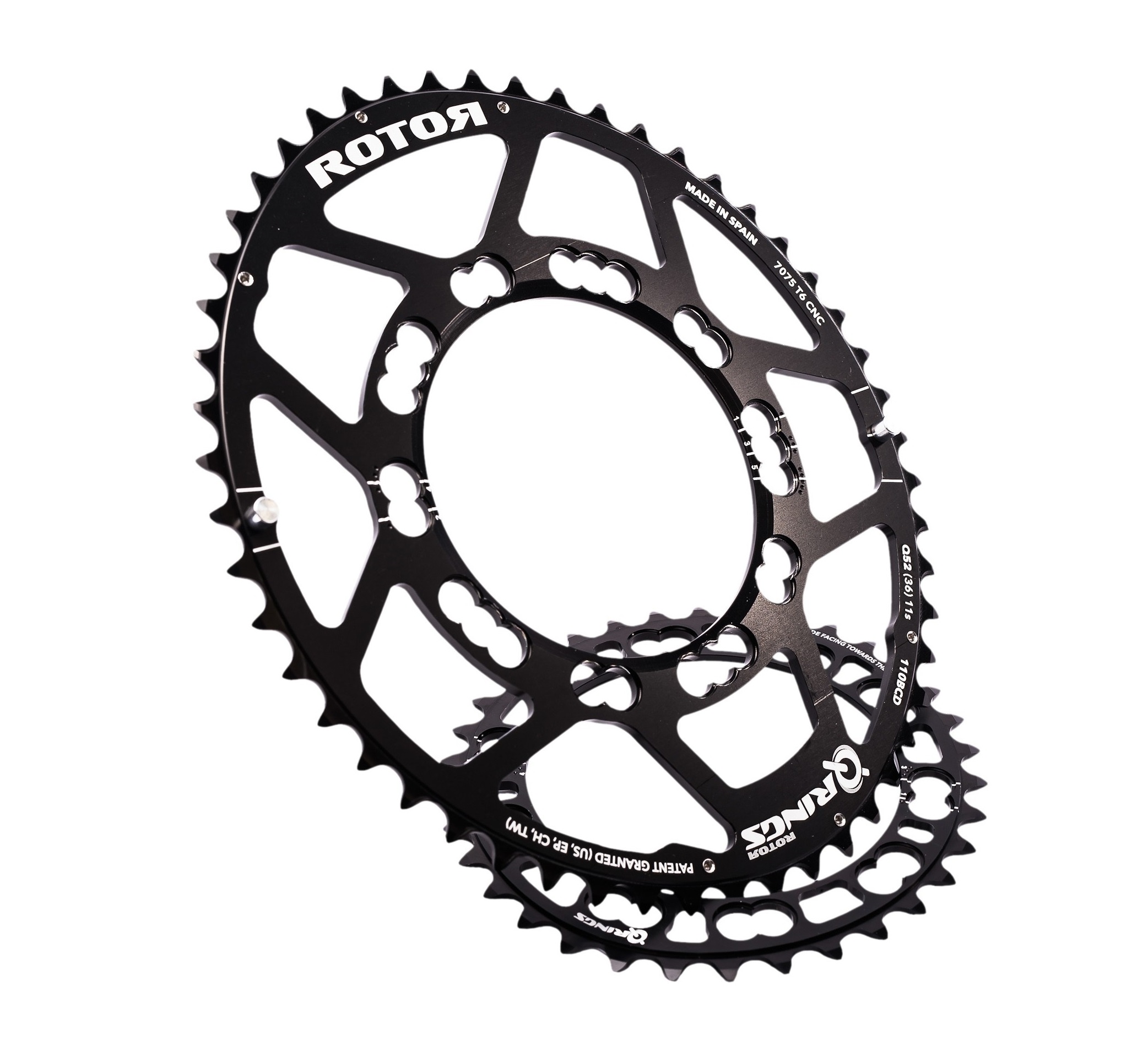 ROTOR Q-Ring Chainring Inner/Outer (BCD110x5)